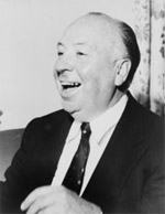 Portrait of Alfred Hitchcock